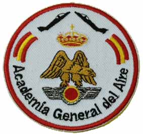 Escudo bordado Academia General del Aire 2013 rojo